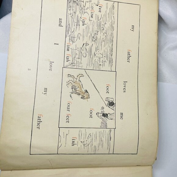 Laura’s Series 1902 A Primer Hailmann Birchard Reading Writing With Cursive Book - Picture 14 of 16